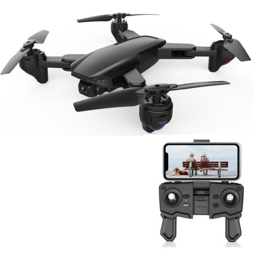Lavender ZLRC SG701 2.4G WIFI FPV With 4K 720P Switchable Dual Cameras Foldable RC Quadcopter Drone RTF