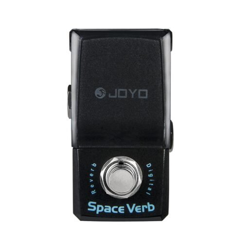 Black JOYO JF-317 Space Verb Digital Reverb Mini Electric Guitar Effect Pedal with Knob Guard True Bypass
